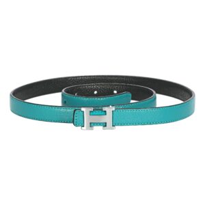 Reversible Buckle Amazing Belt Turquoise&Black 20 mm
