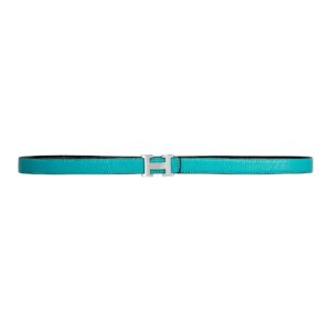 Alternative view of Reversible Buckle Amazing Belt Turquoise&Black 20 mm