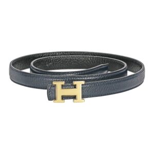 Reversible Buckle Amazing Belt Dark Blue&Black 20 mm