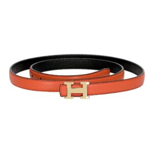 Reversible Buckle Amazing Belt Orange&Black 20 mm