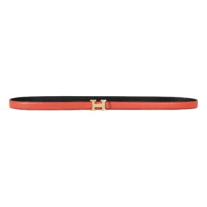 Alternative view of Reversible Buckle Amazing Belt Orange&Black 20 mm