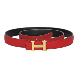 Reversible Buckle Amazing Belt Red&Black 20 mm