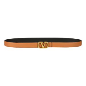 Alternative view of Amazing Gold Buckle Leather Belt