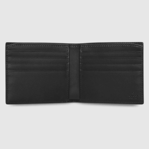 Alternative view of GG Grey Supreme & Green/Red Stripe Web wallet