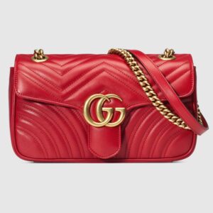 Marmont Small Matelassé Shoulder Bag