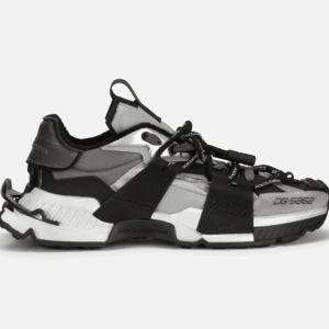 Mixed-materials Space Sneakers