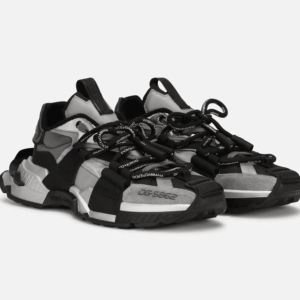 Alternative view of Mixed-materials Space Sneakers