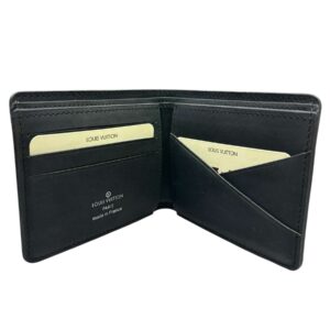 Alternative view of Amazing Black Damier Leather Wallet