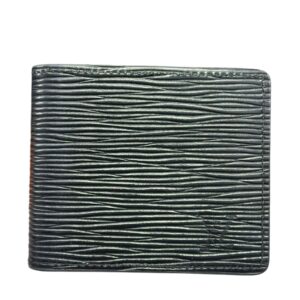 Black Epi Leather Men Wallet