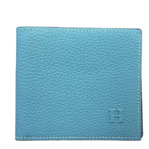 Amazing Blue Men Leather Wallet