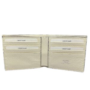 Alternative view of Amazing White Men Leather Wallet