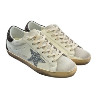 Alternative view of Women's Super-Star with suede star and black heel tab
