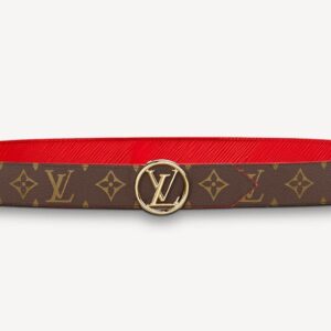 Alternative view of Red Reversible Leather Belt