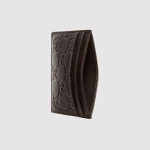 Alternative view of Signature Web Card Case Brown