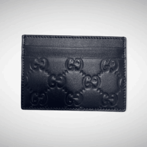 Signature Web Card Case Dark Blue